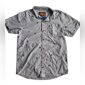 Empyre beer pong short sleeve button down